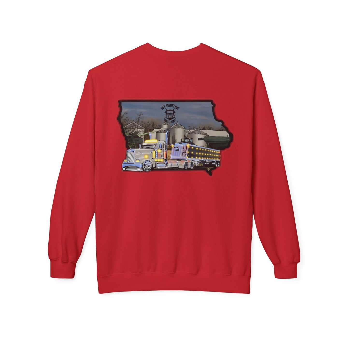 WT Gabeline Trucking Crewneck #181 | Gildan Softstyle