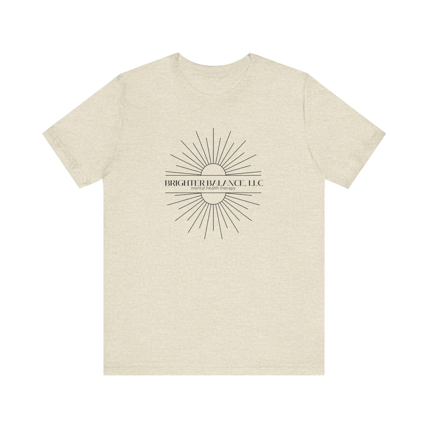 Brighter Balance Unisex Jersey Short Sleeve Tee | Bella Canvas