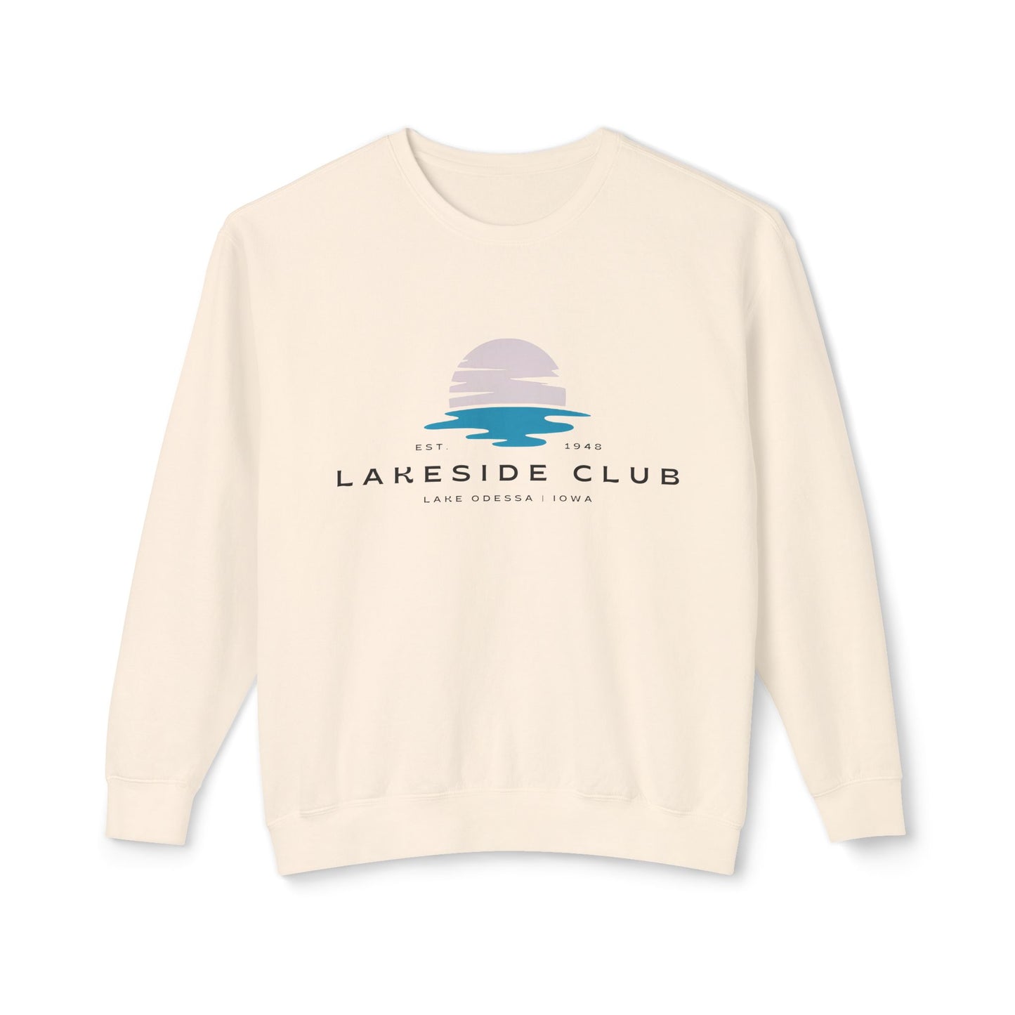 Lakeside Club Unisex Lightweight Crewneck Sweatshirt