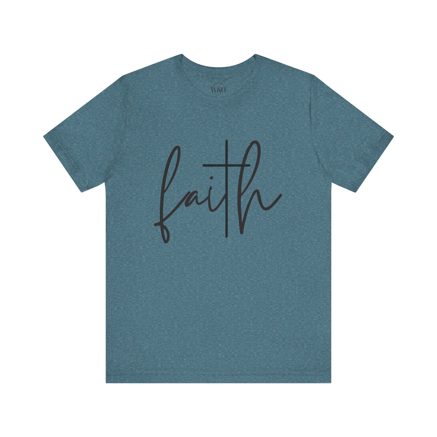 Faith Unisex Jersey Short Sleeve Tee - Inspirational Christian T-Shirt