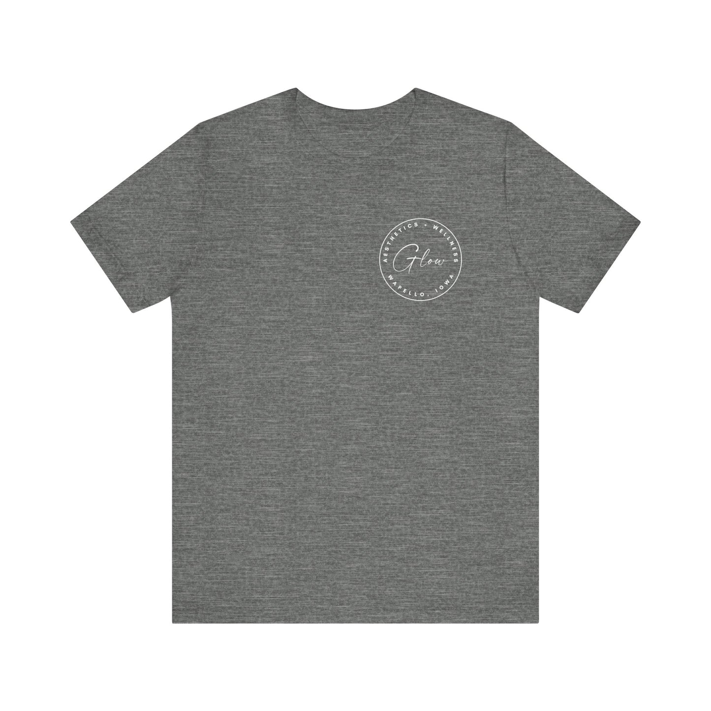 Glow Circle Logo FRONT/BACK | Bella Canvas