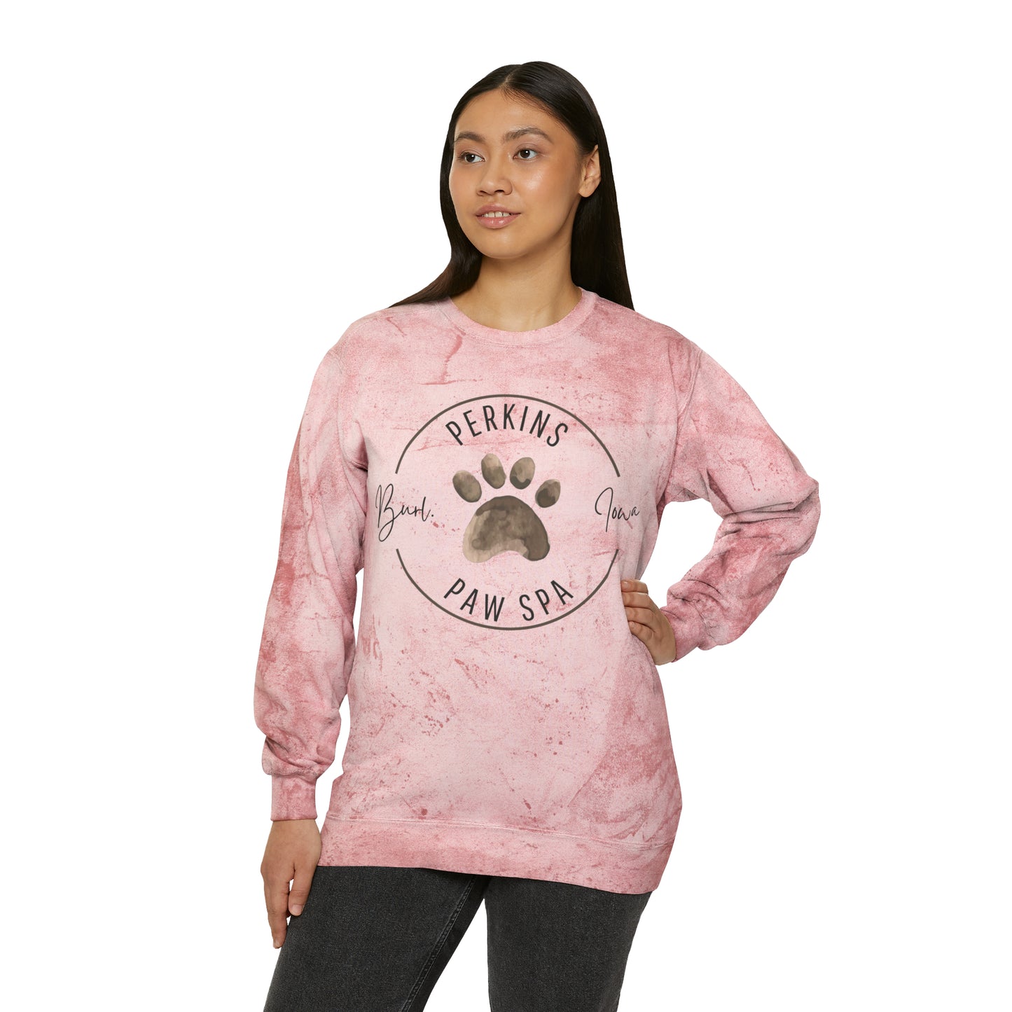 Perkins Paw Spa Color Blast Crewneck