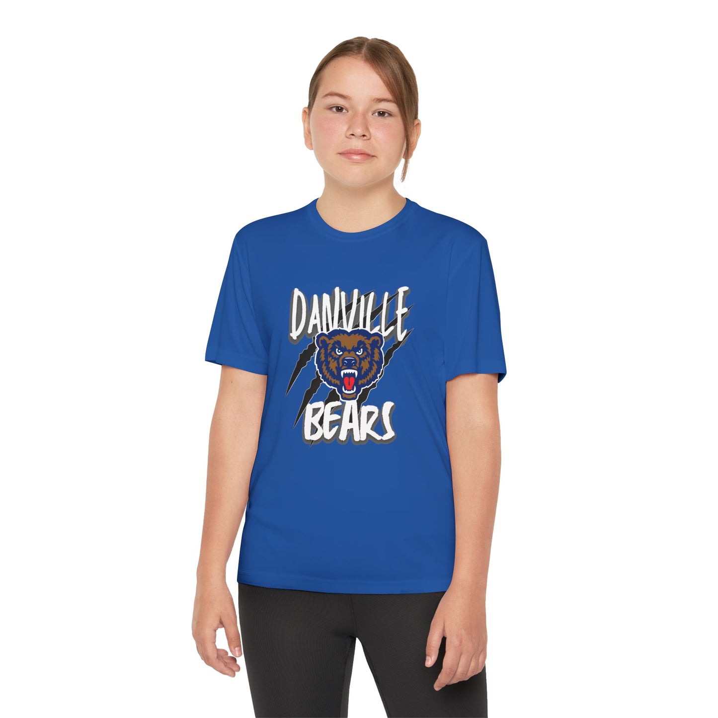 Danville Bears | Bear Claw | Youth Tee | Sportstek