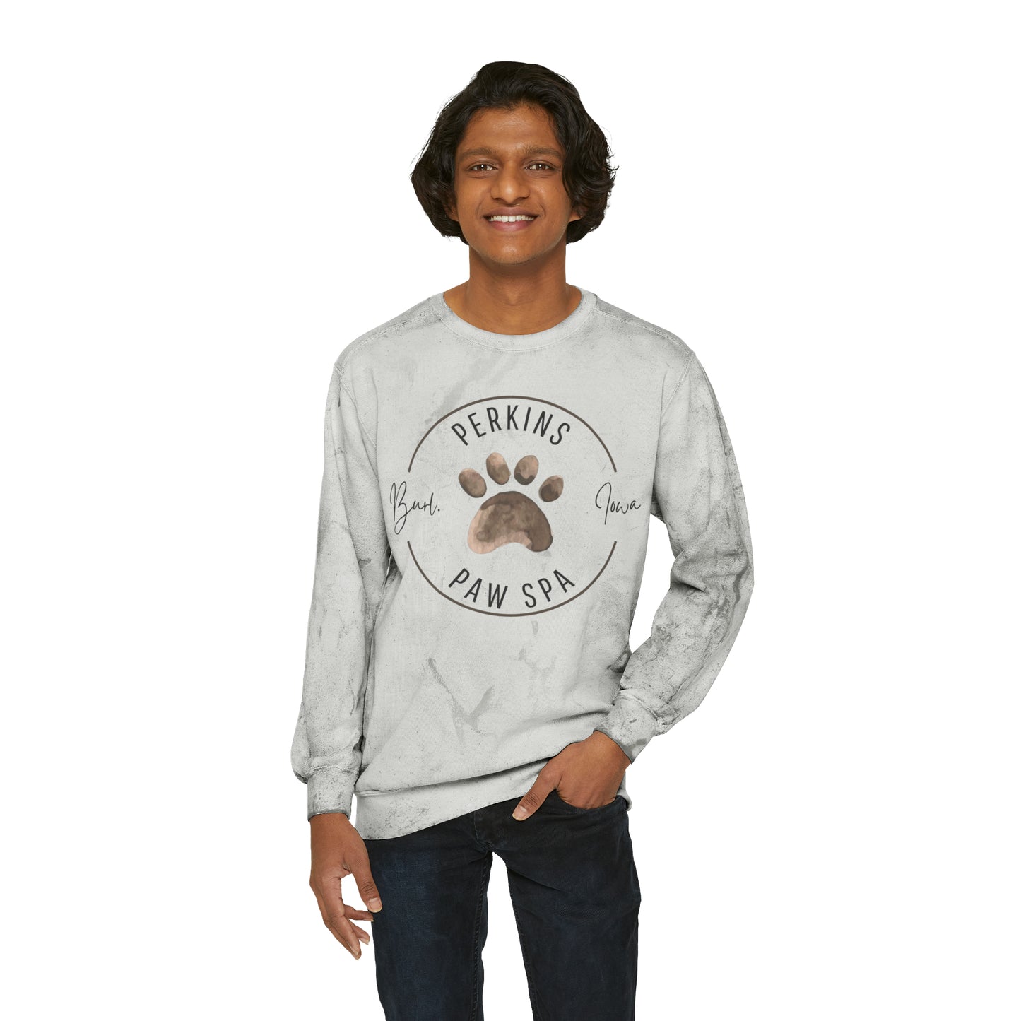 Perkins Paw Spa Color Blast Crewneck