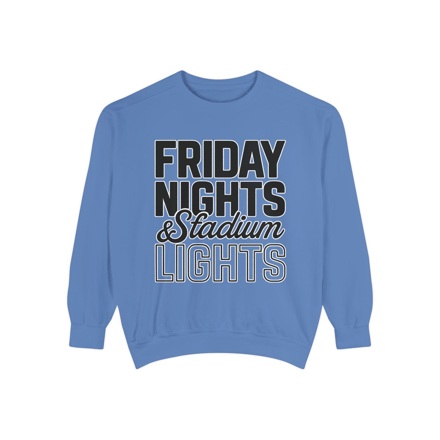 Friday Nights & Stadium Lights Sweatshirt | Comfort Colors