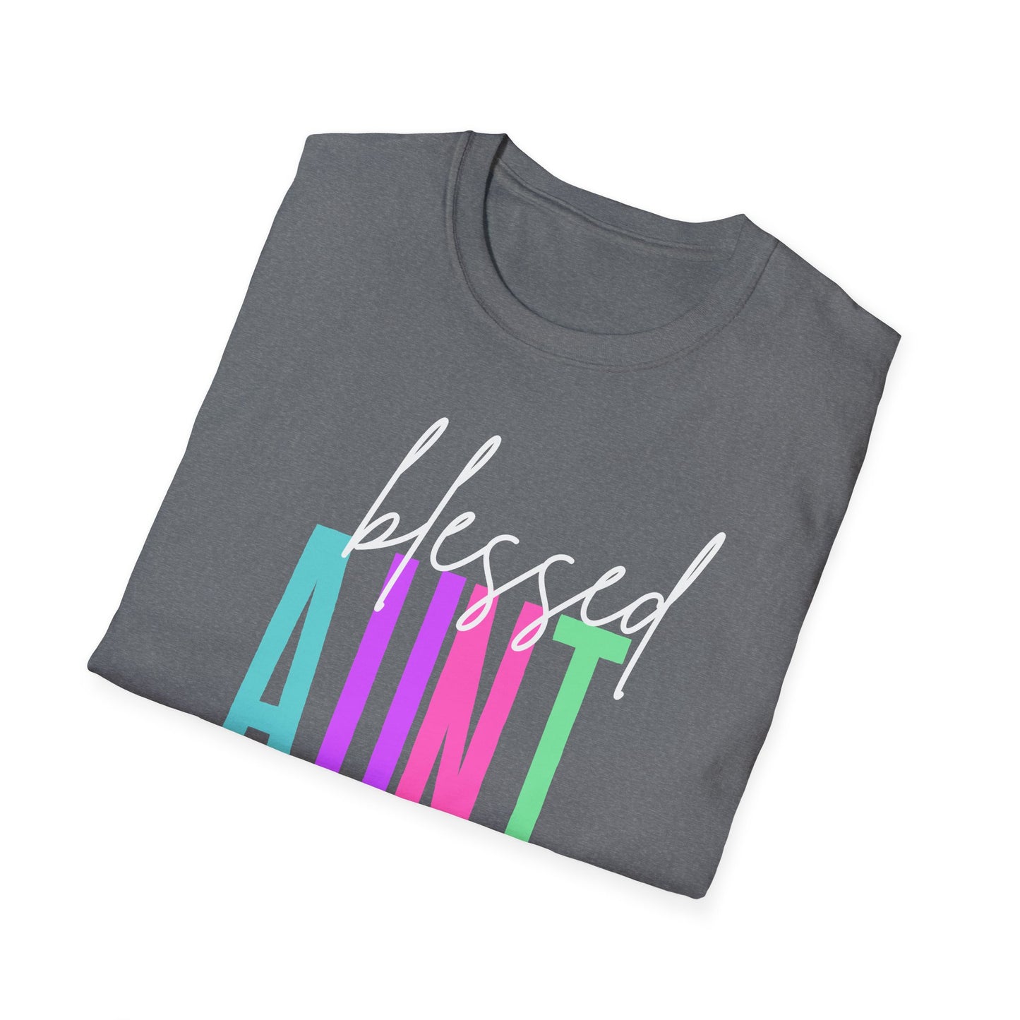 Colorful Blessed Aunt T-Shirt
