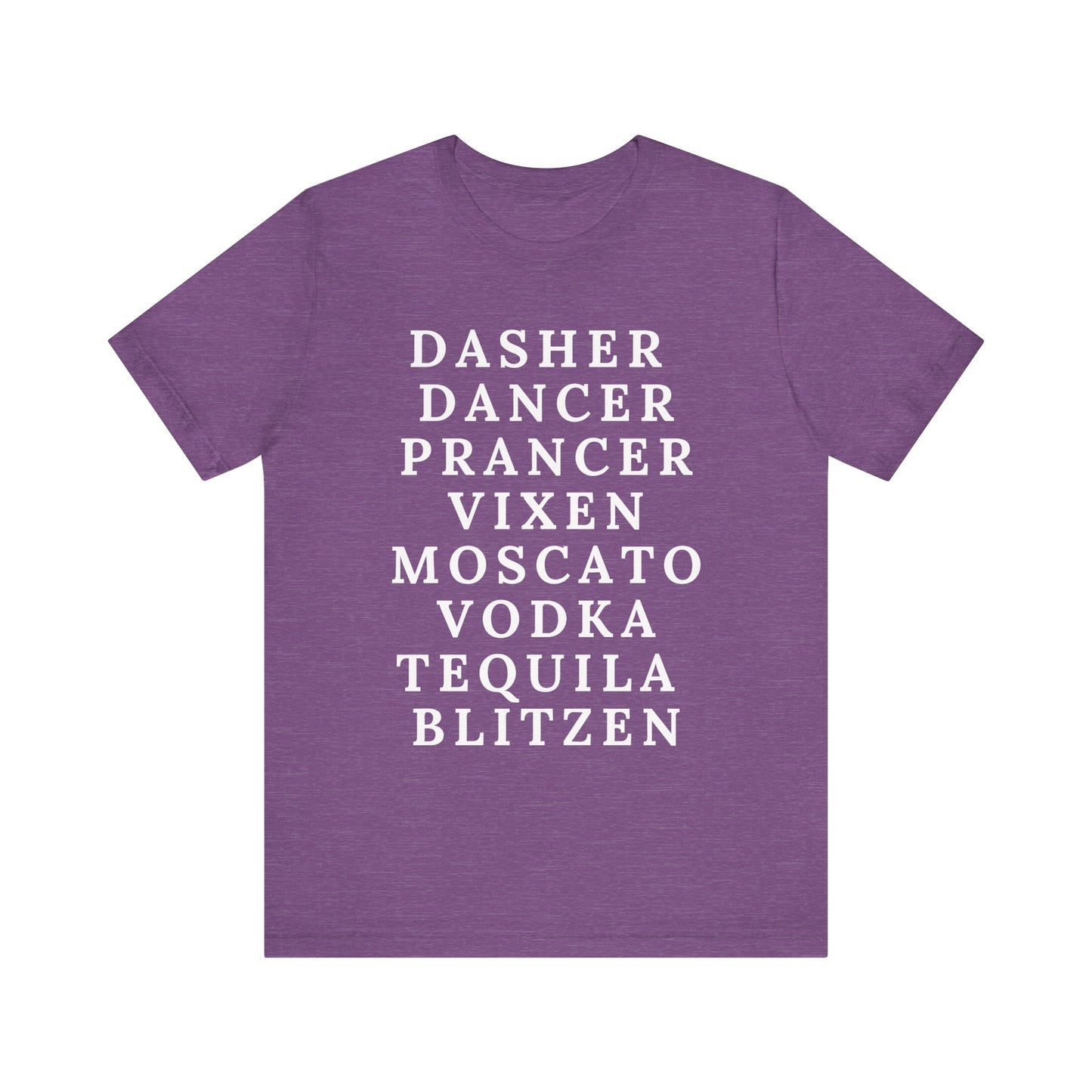 Drinking Reindeer Unisex Jersey Short Sleeve Tee
