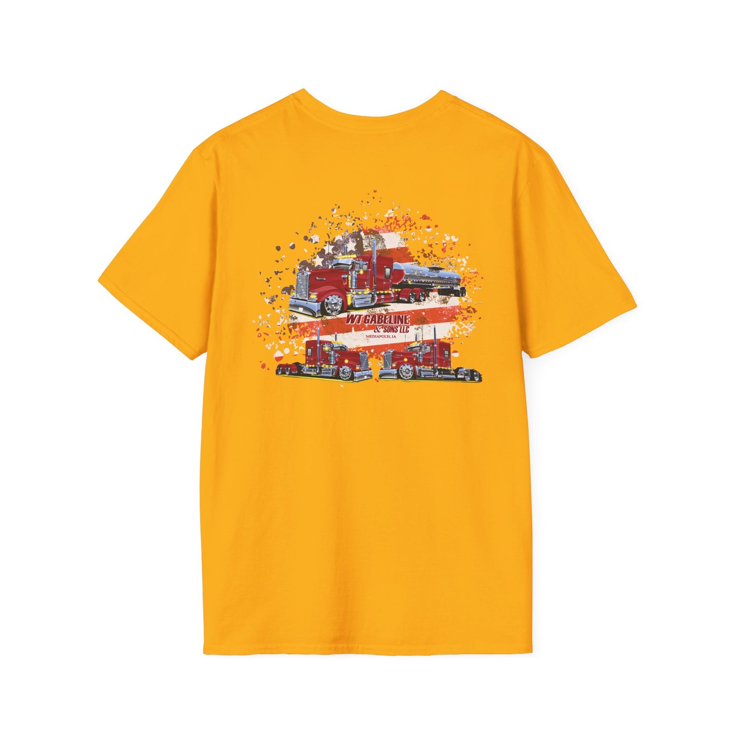 WT Gabeline Trucking Tee #185, 189, 195 | Gildan Softstyle