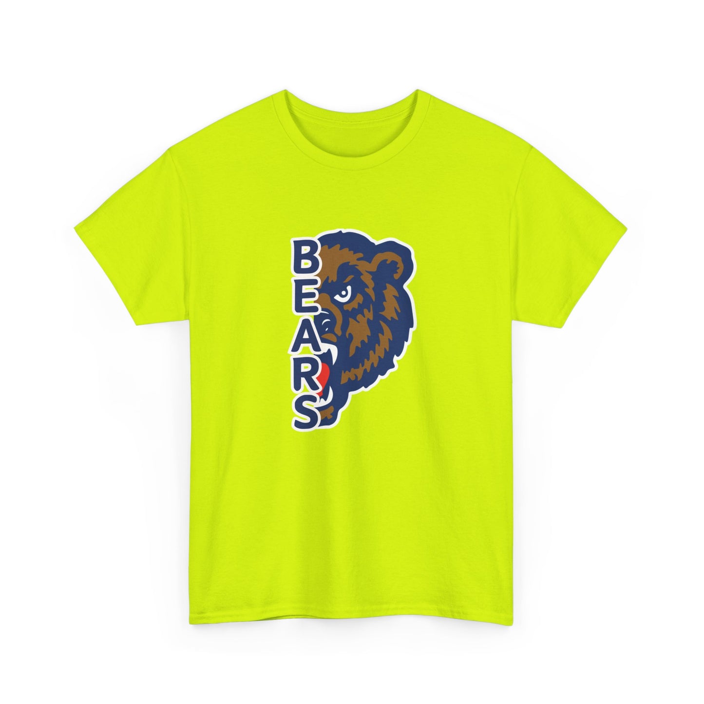 Adult Bears Mascot Heavy Cotton Tee