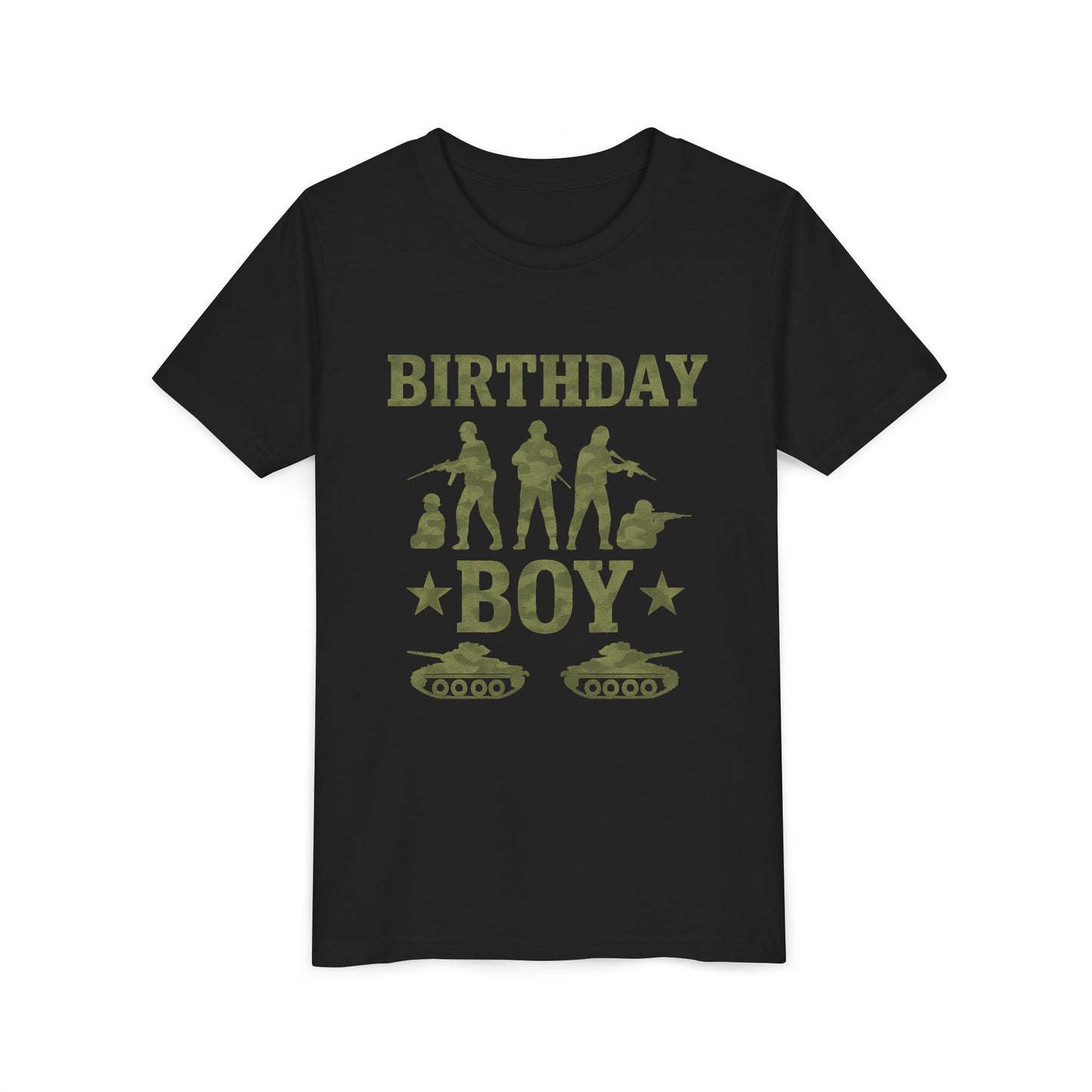 Birthday Boy Military Tee 🪖
