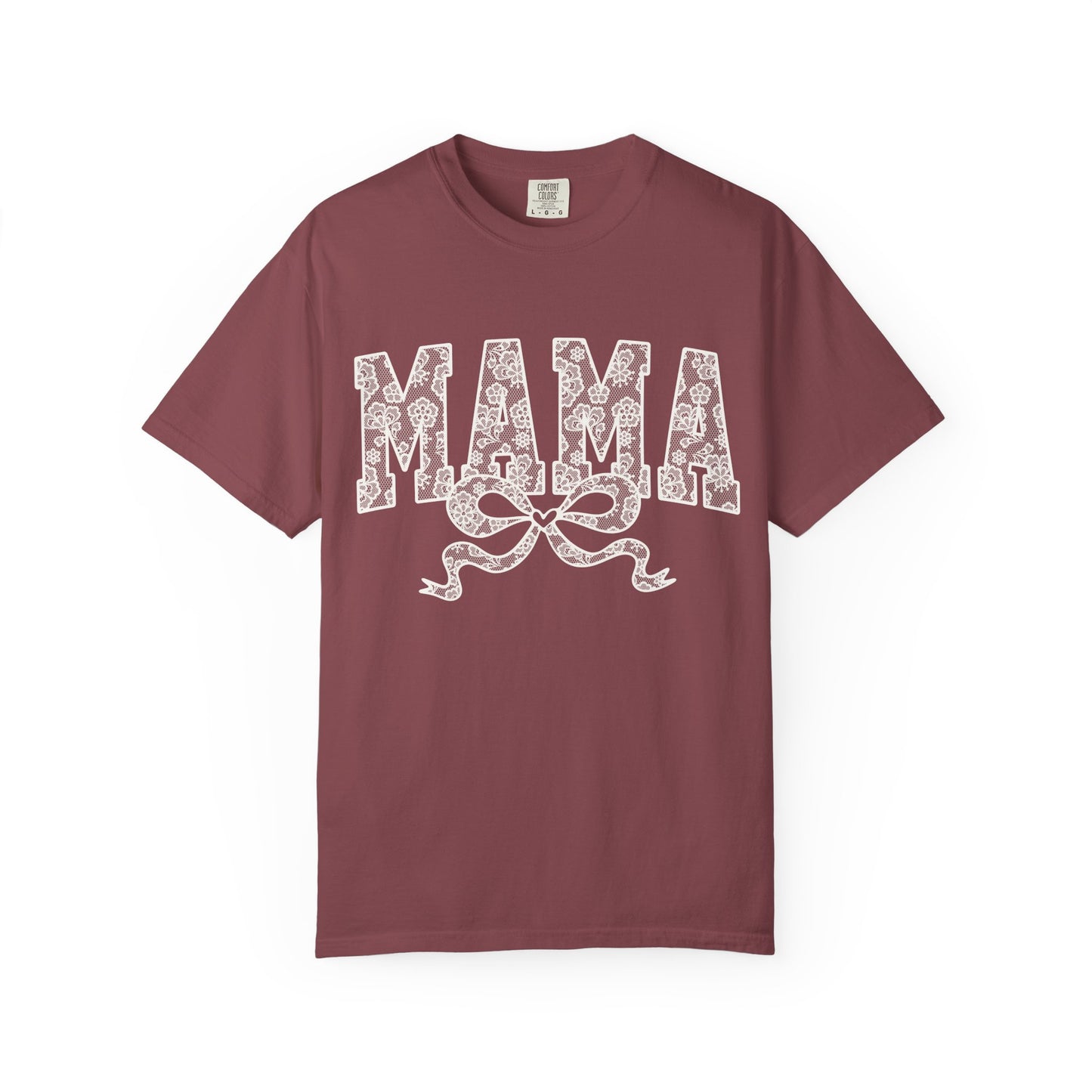 Mama Lace Garment-Dyed Unisex T-Shirt