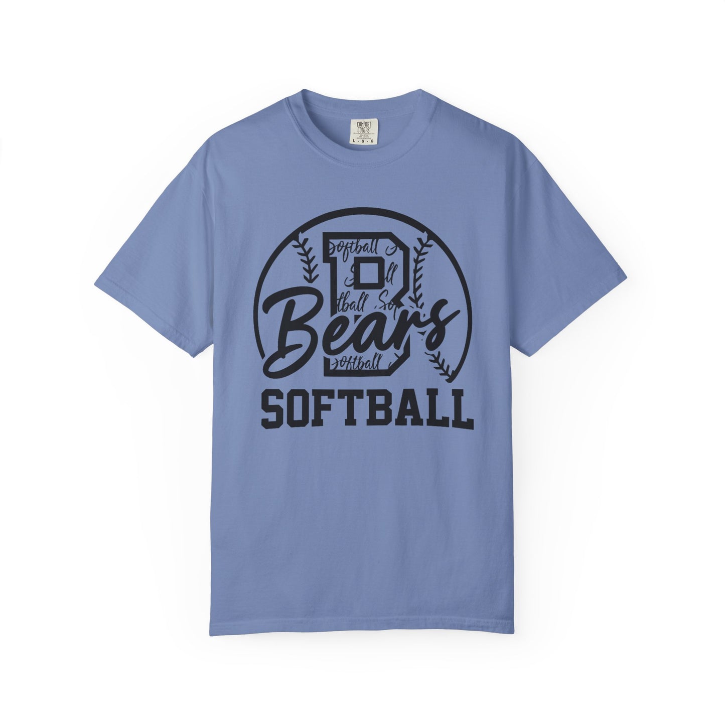 Bears "B" Softball T-Shirt | Comfort Colors