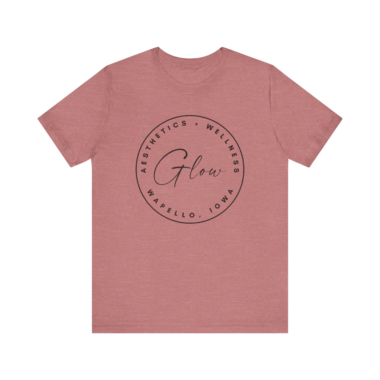 Glow Circle Logo FRONT | Bella Canvas