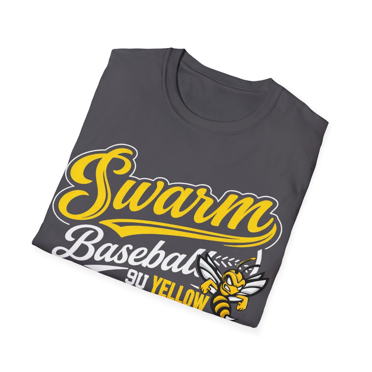 Swarm 9U "2" ADULT Baseball T-Shirt | Gildan Softstyle