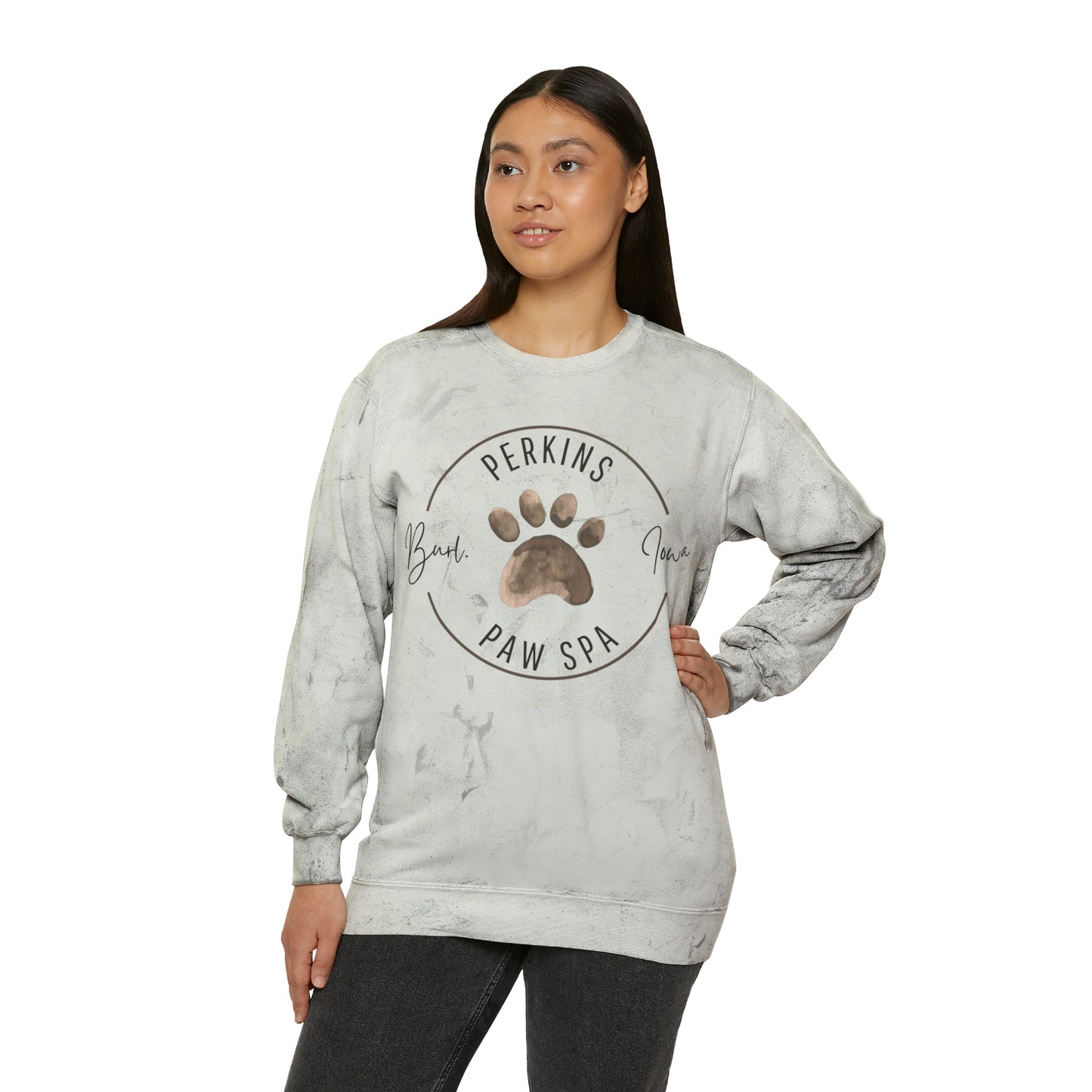 Perkins Paw Spa Color Blast Crewneck