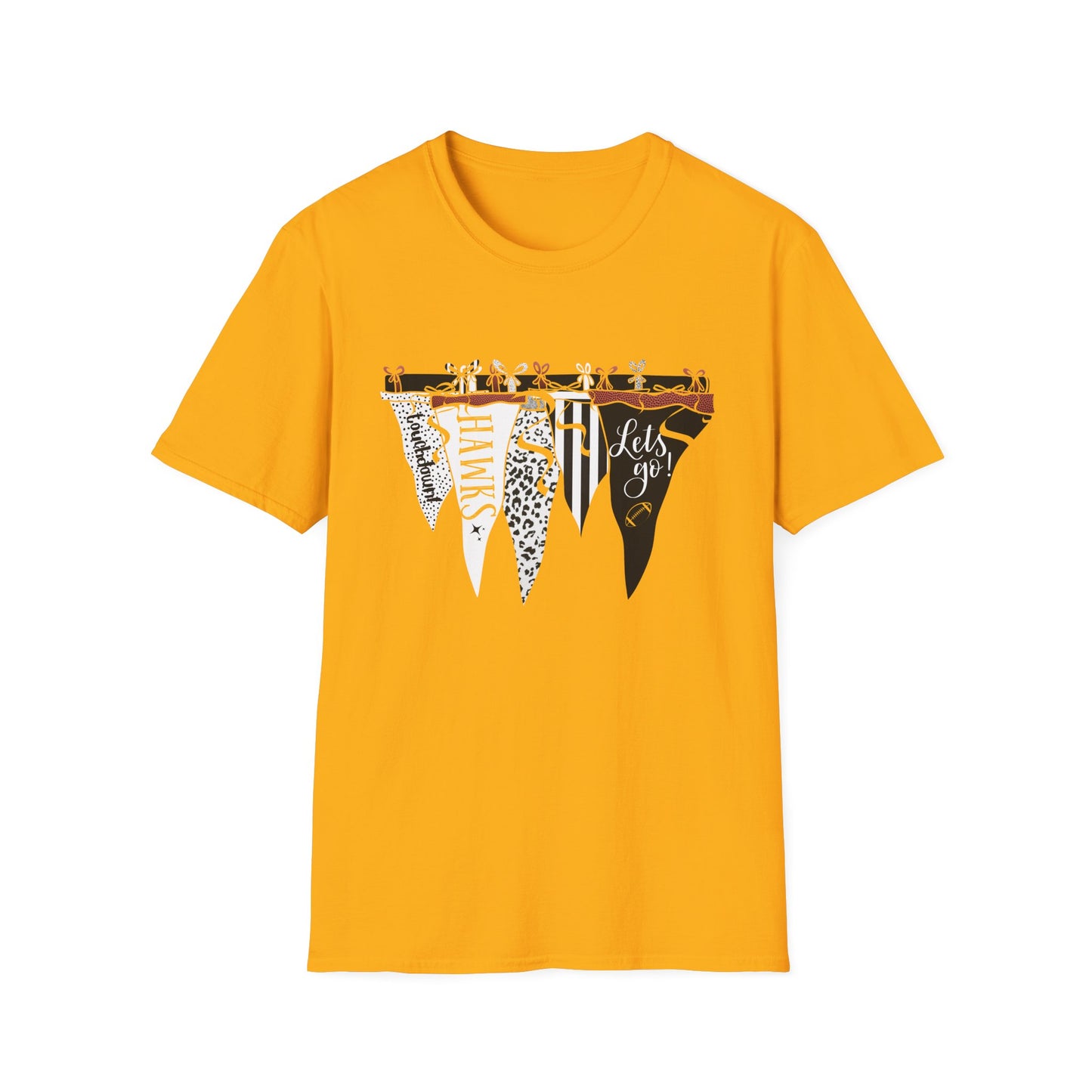 Hawks Football Pendant T-Shirt