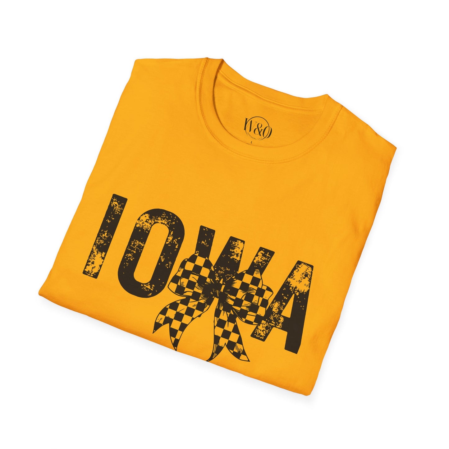 Iowa Black & Gold Bow T-Shirt AVAILABLE NOW