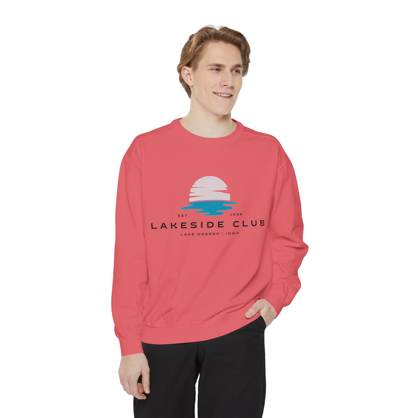 Lakeside Club Garment-Dyed Sweatshirt