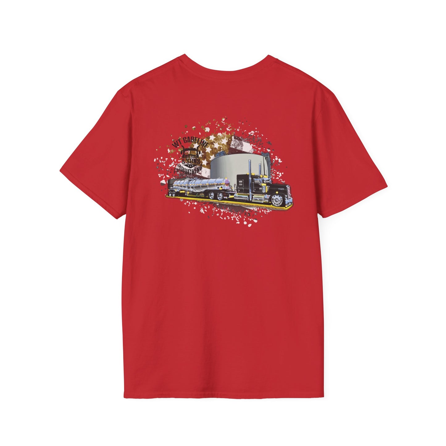 WT Gabeline Trucking Tee #177 | Gildan Softstyle