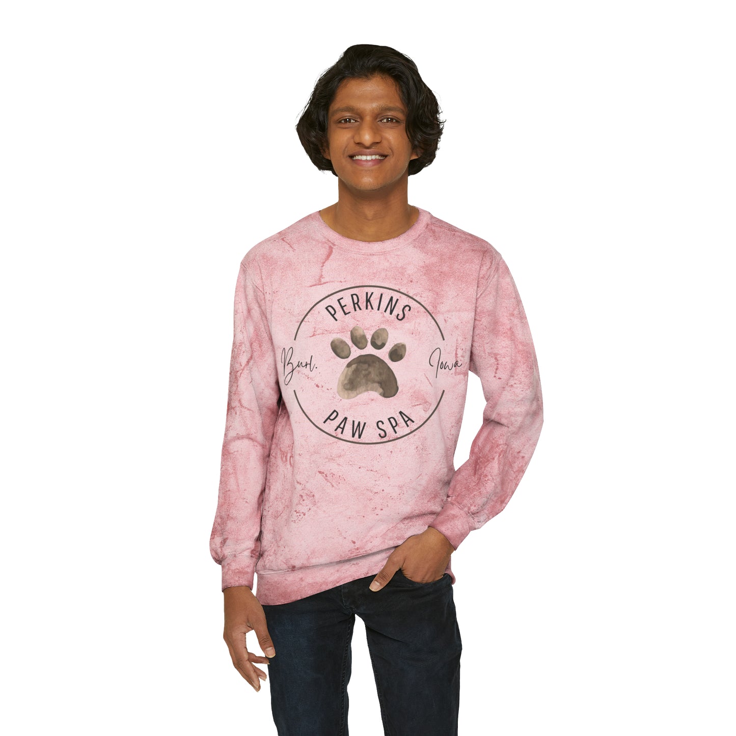Perkins Paw Spa Color Blast Crewneck