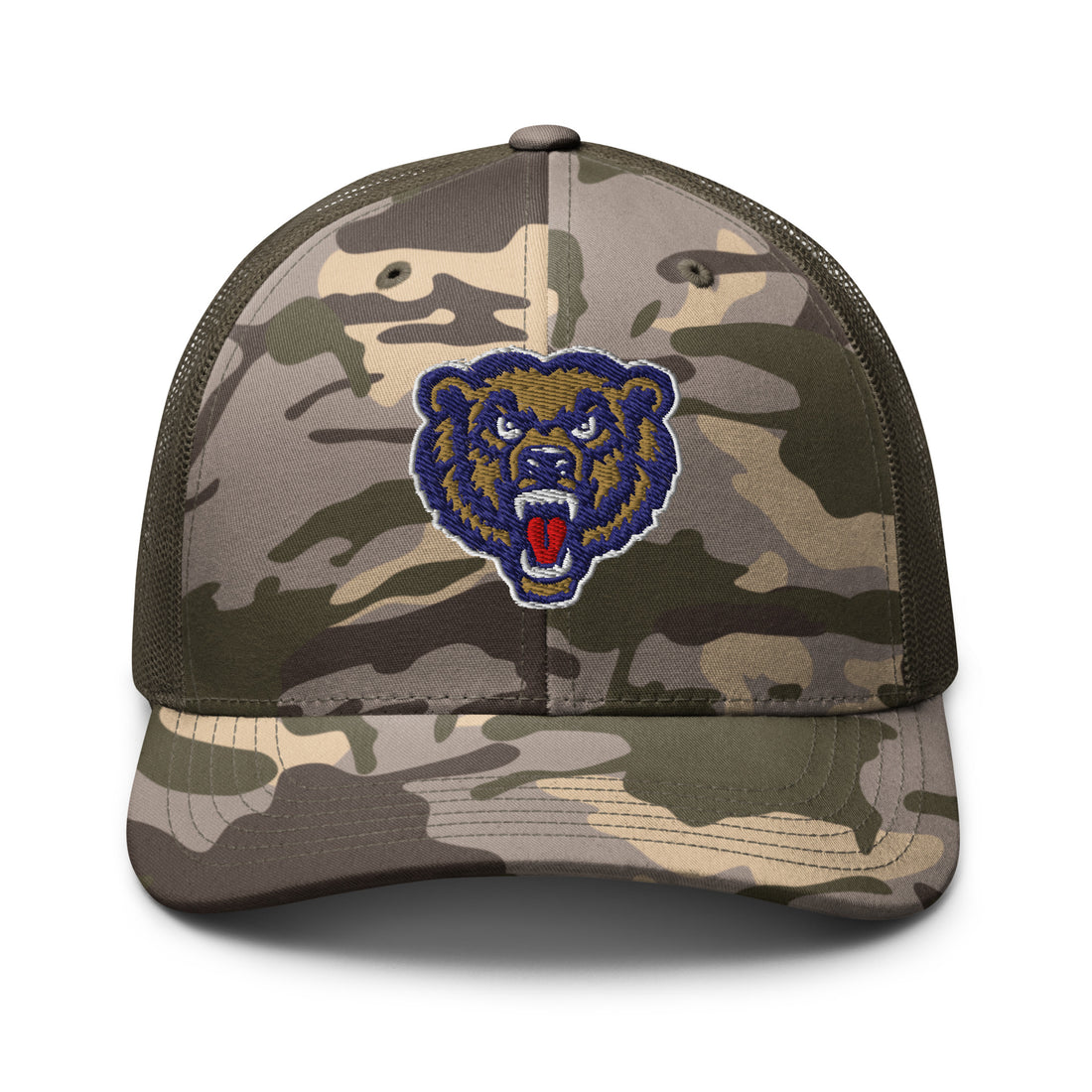 Bears Camo Trucker Hat | IN STOCK