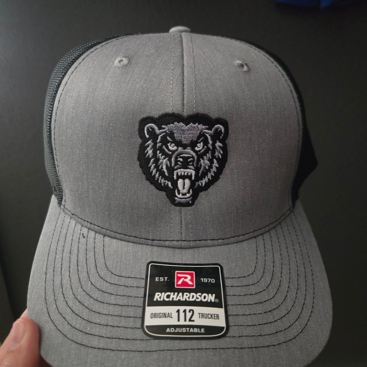 Bears Embroidered Trucker Cap / Richardson 112 | IN STOCK