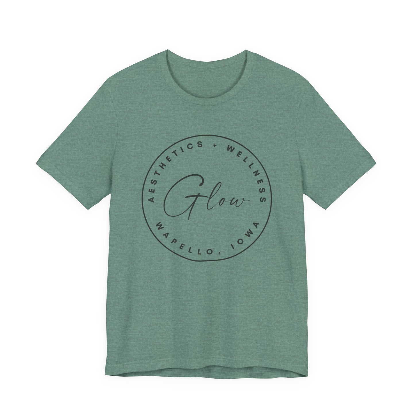 Glow Circle Logo FRONT | Bella Canvas