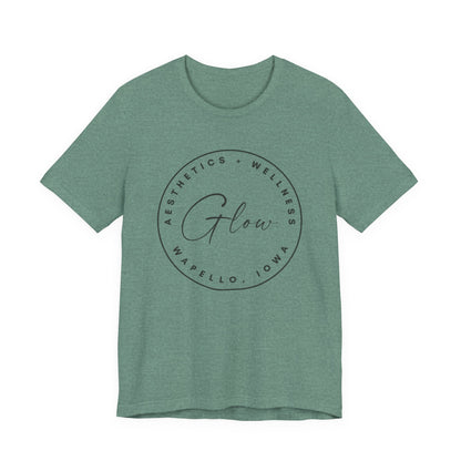 Glow Circle Logo FRONT | Bella Canvas