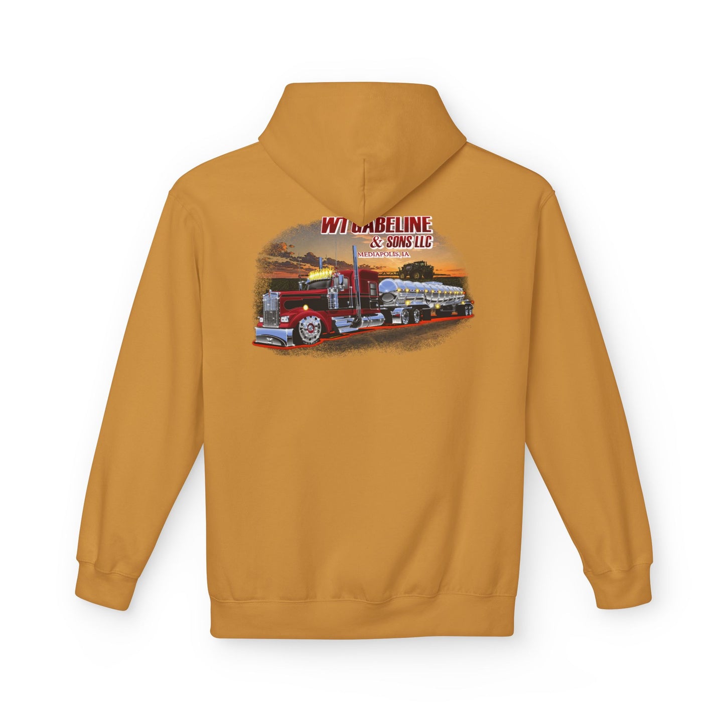 WT Gabeline Trucking Hoodie #167 | Gildan Softstyle