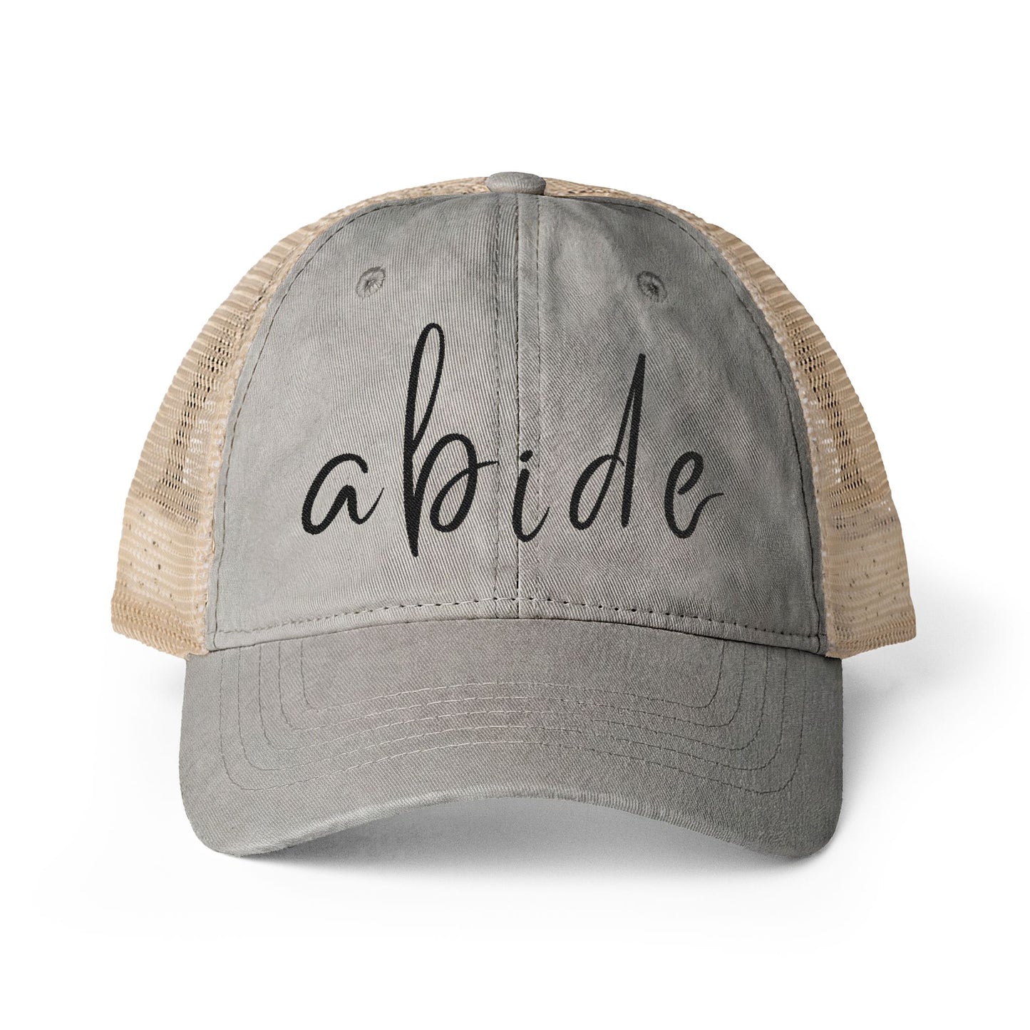 Abide Women's Washed Mesh-Back Cap