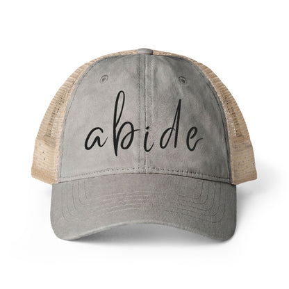 Abide Women's Washed Mesh-Back Cap