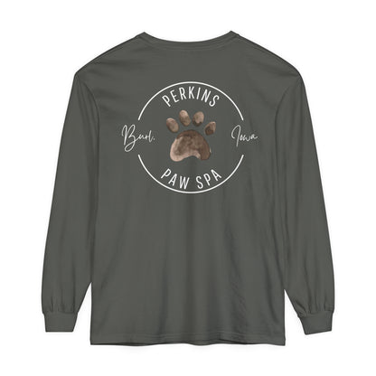 Perkins Paw Spa Long Sleeve Front/Back (2)