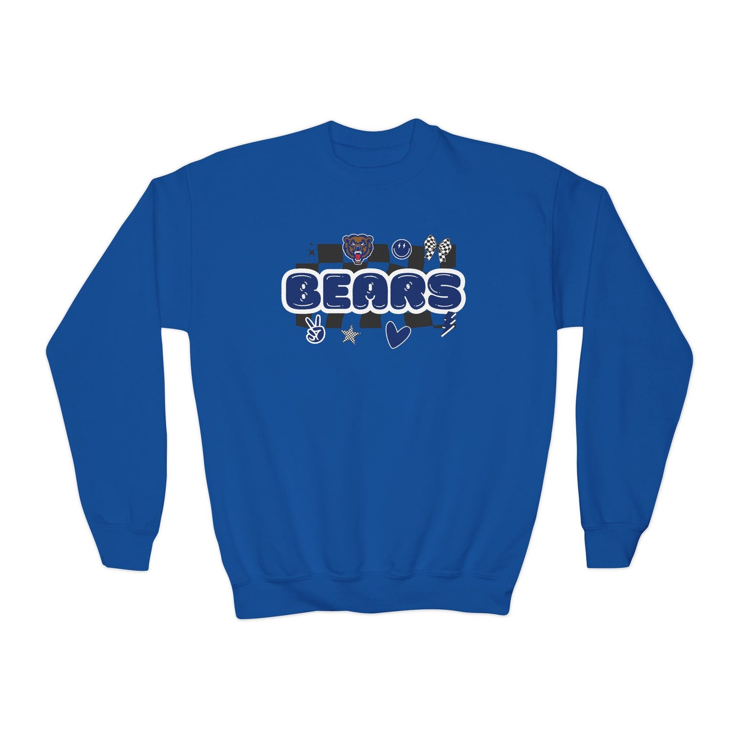 Danville Bears | Retro Icons | Youth Crewneck | Gildan