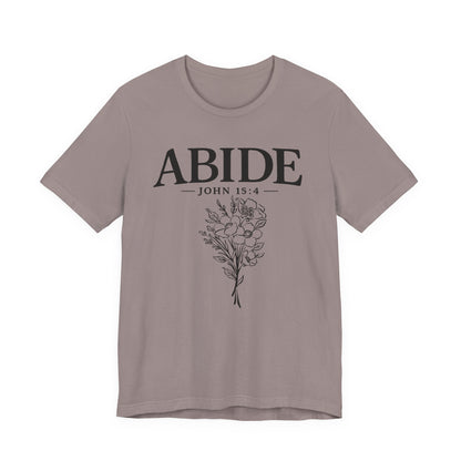 Abide in Me ADULT Tee | Bella Canvas