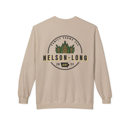Nelson-Long FRONT/BACK Crewneck | Gildan Softstyle