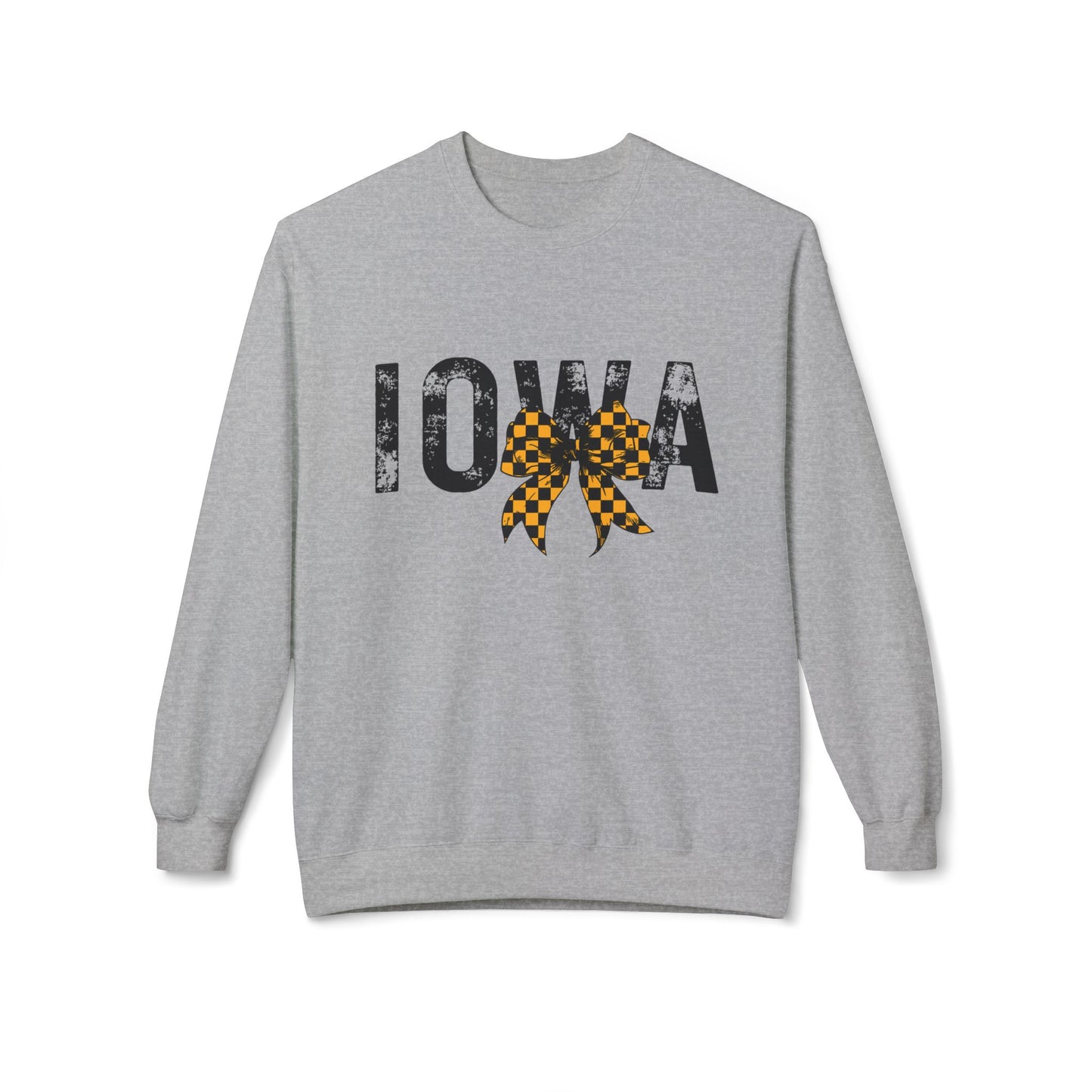 Iowa Coquette Bow Crewneck Sweatshirt