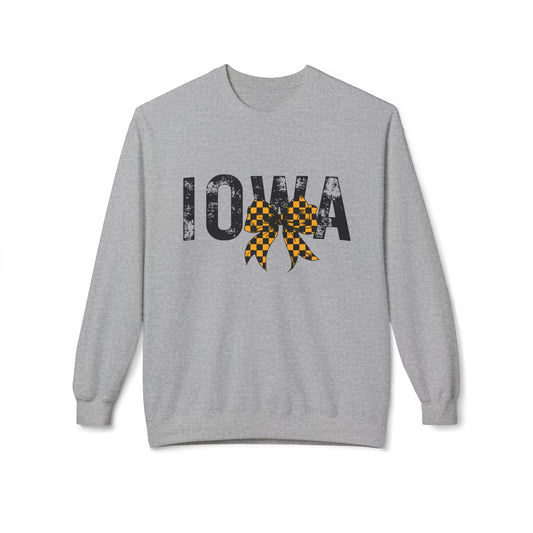 Iowa Coquette Bow Crewneck Sweatshirt- Available Now