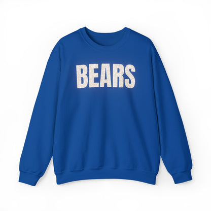 Danville Bears | Bears Glitter | Adult Crewneck | Gildan Heavyduty