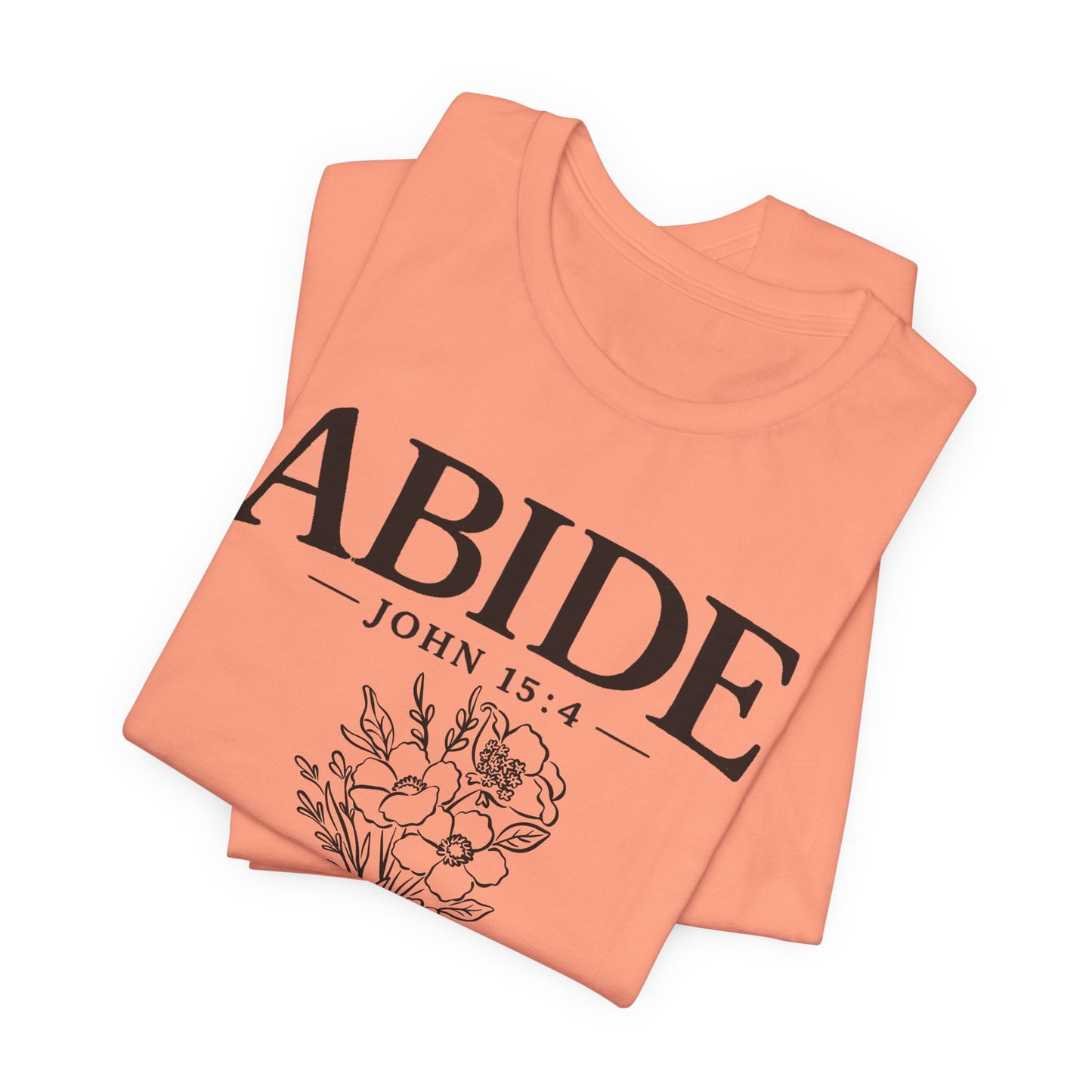 Abide in Me ADULT Tee | Bella Canvas