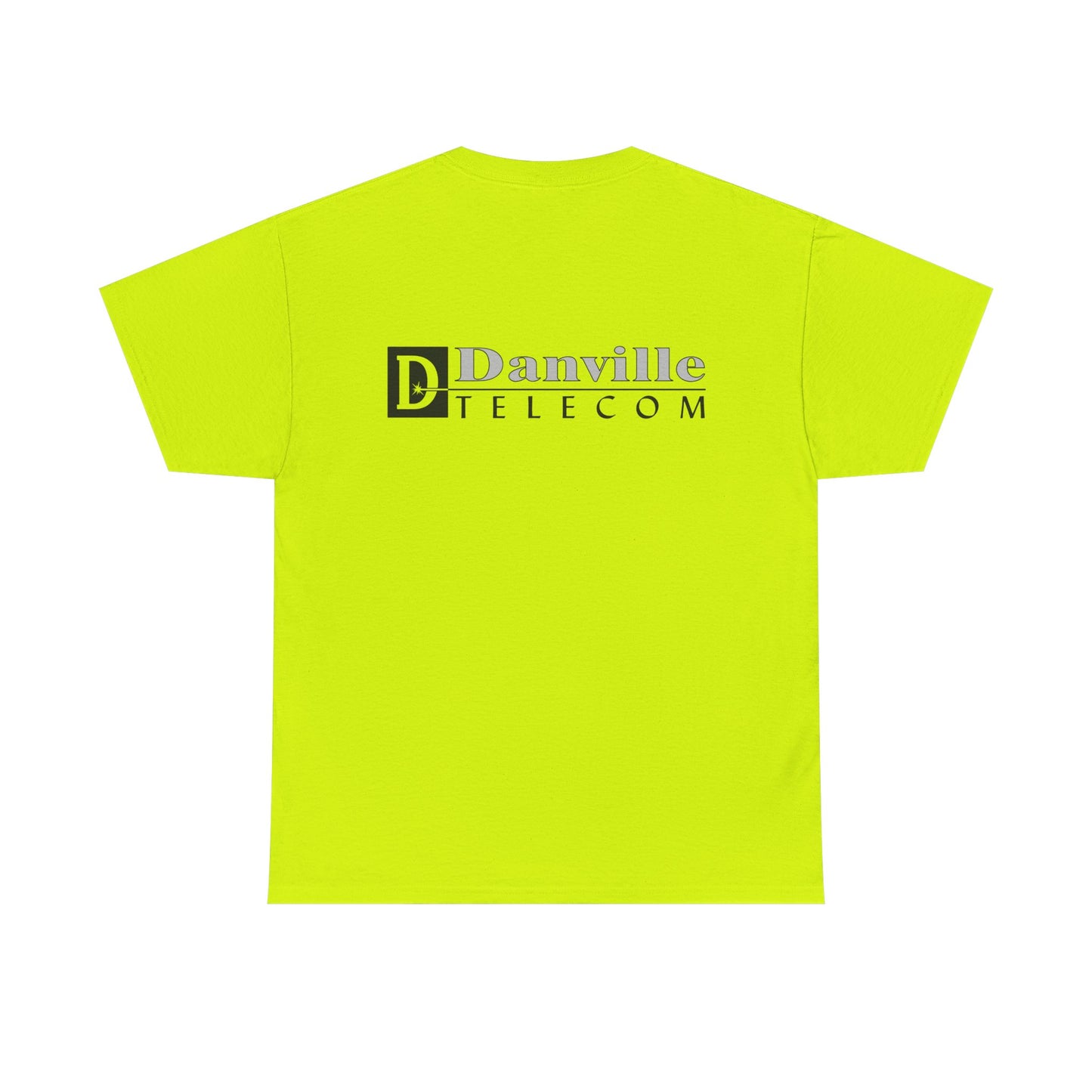 Danville Telecom Gildan Tee: Black Logo - OCT TOP SELLER