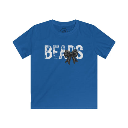 Bears Bow Tee - Youth |Gildan Softstyle