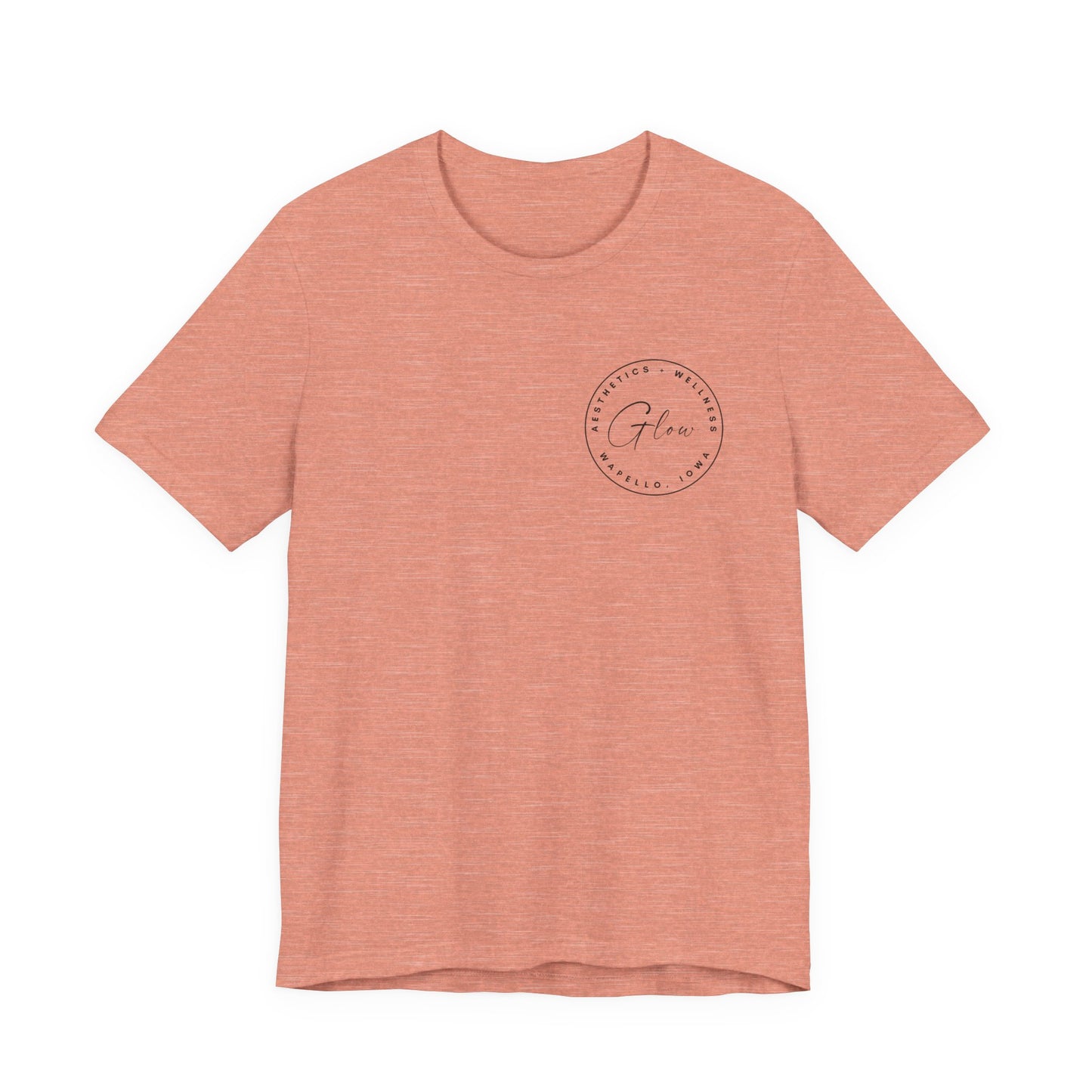 Glow Circle Logo FRONT/BACK | Bella Canvas