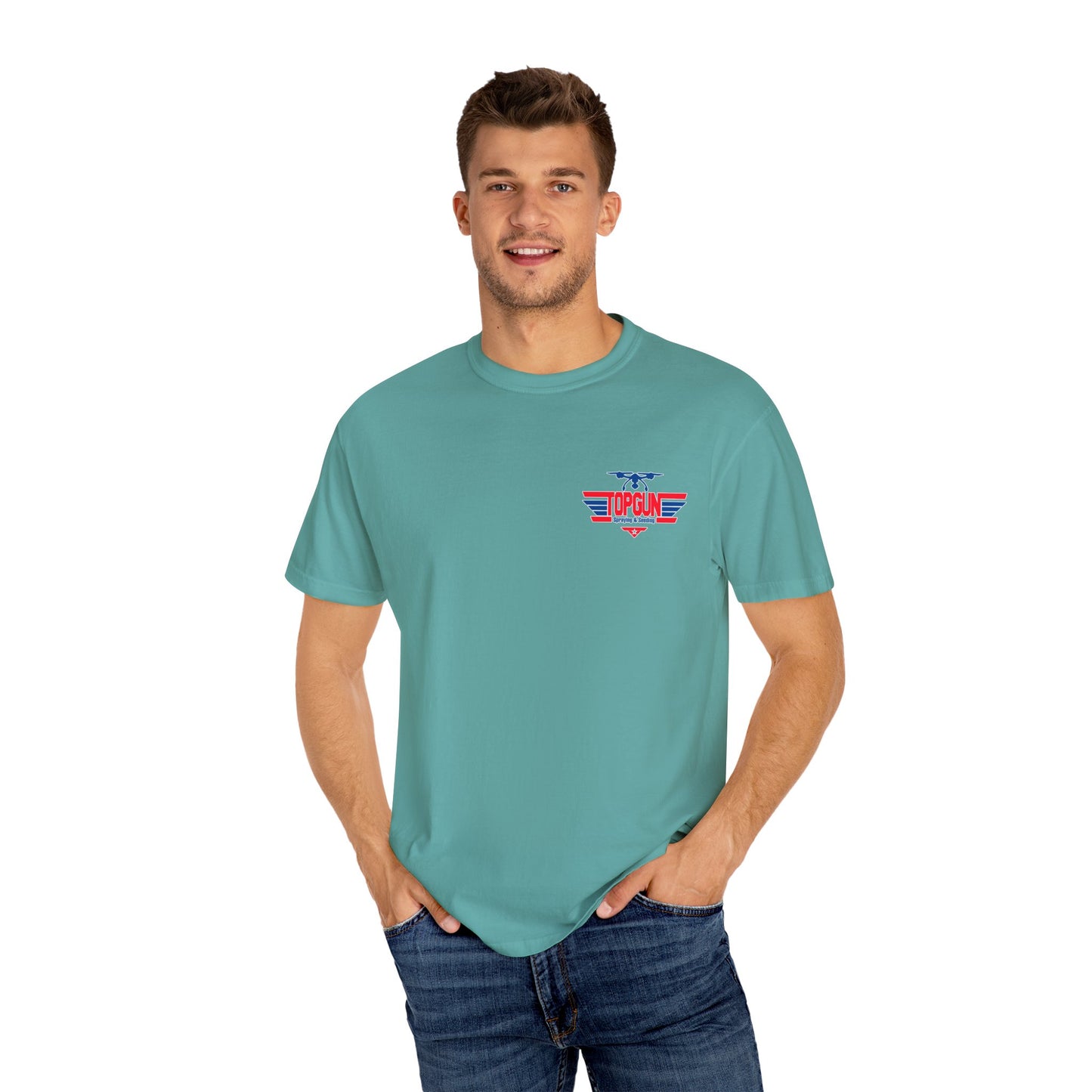 Top Gun S&S Garment Dyed T-shirt