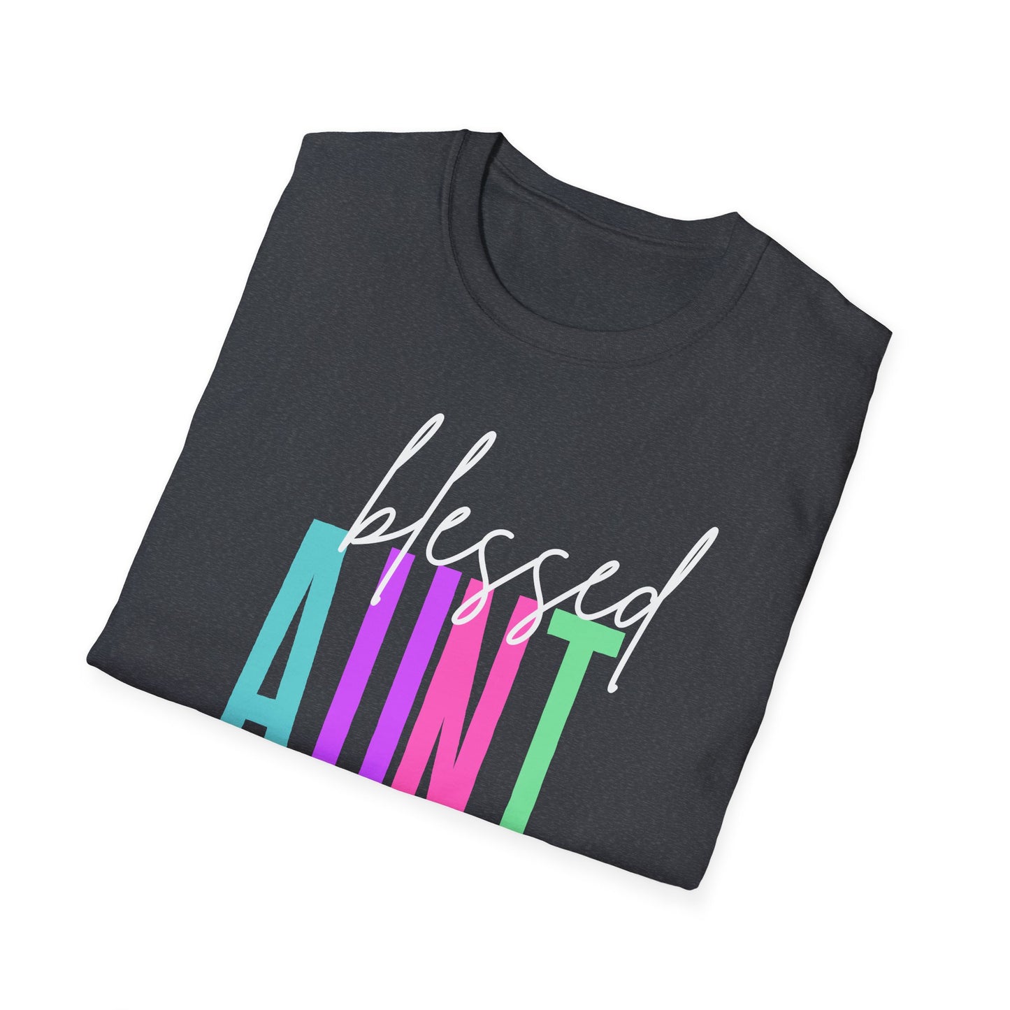 Colorful Blessed Aunt T-Shirt