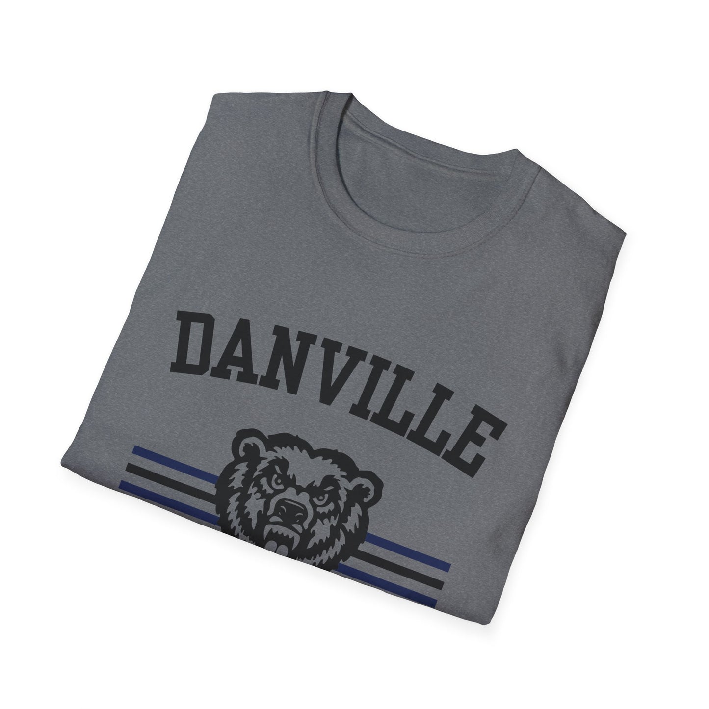 Danville Bears Stripe T-Shirt | GILDAN SOFTSTLYE