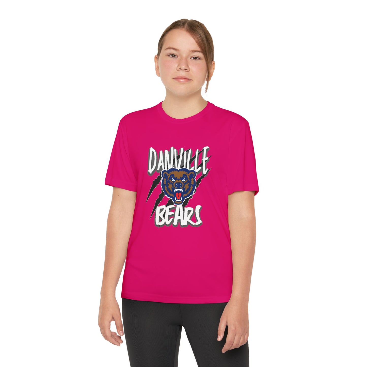 Danville Bears | Bear Claw | Youth Tee | Sportstek