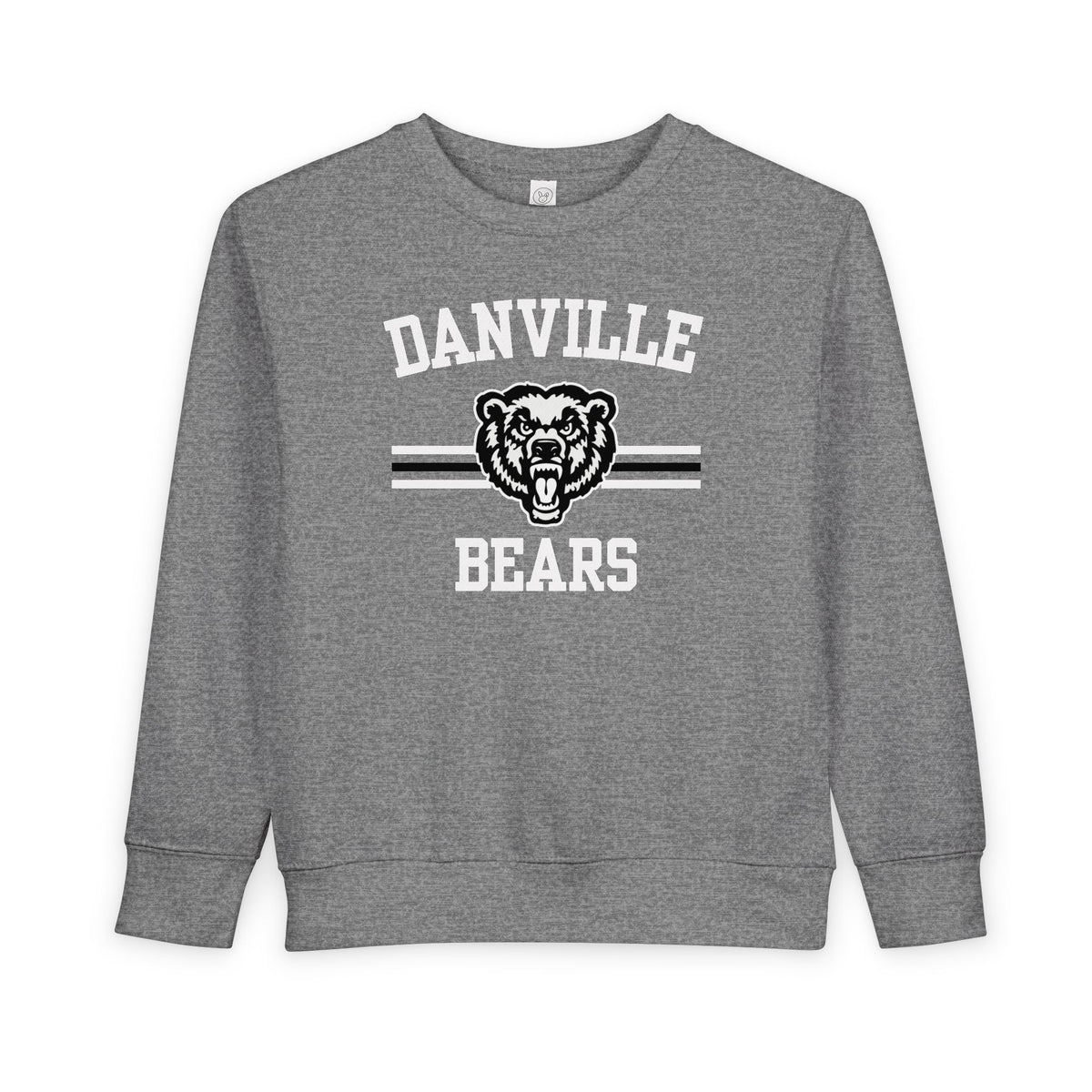 Toddler Sweatshirt — Danville Bears Youth Crewneck | School Mascot Kids Sweatshirt