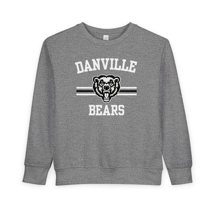 Toddler Sweatshirt — Danville Bears Youth Crewneck | School Mascot Kids Sweatshirt