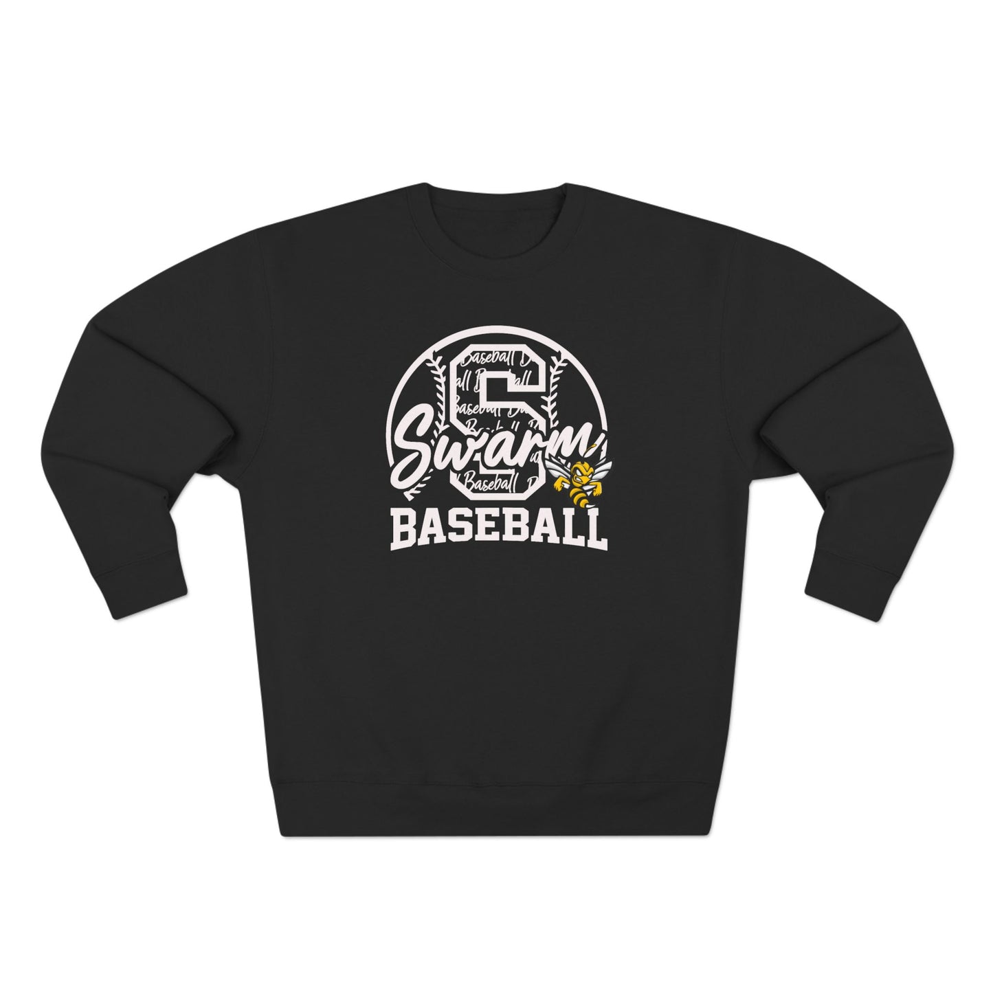 Swarm "S" Baseball Crewneck | Lane Seven