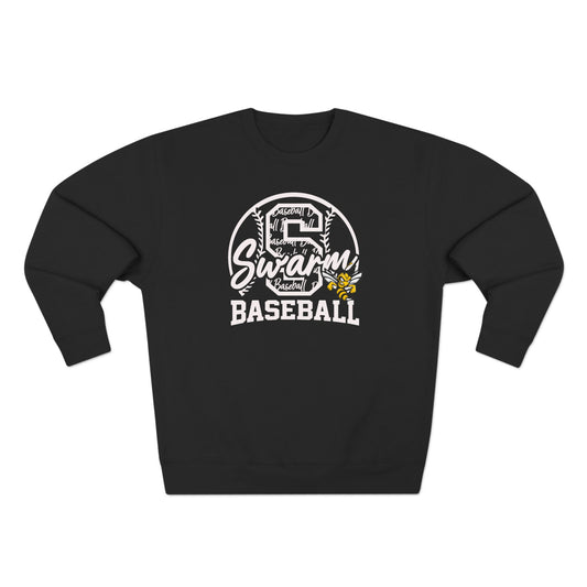 Swarm "S" Baseball Crewneck | Lane Seven